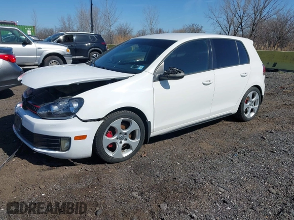 2010 Volkswagen GTI with VIN WVWHV7AJ3AW302532, listed as a IAAI auction lot 41794357 with 141,061 mi miles. Bid and sale history available at carsss.com. Image 2.
