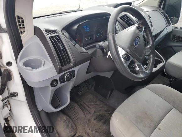 2016 Ford Transit Cargo with VIN 1FTYR2CG9GKA15172, listed as a Copart auction lot 87537575 with 214,227 mi miles and Salvage title. Bid and sale history available at DreamBid. Image 8.