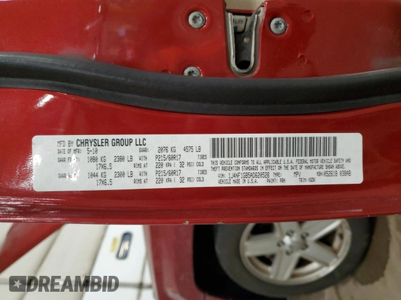 2010 Jeep Patriot Sport z VIN 1J4NF1GB5AD620526, wystawiony jako Copart lot #89088465 z przebiegiem 131 288 mil mil oraz Szkoda całkowita • Salvage title. Historia ofert i sprzedaży dostępna na DreamBid. Obrazek 13.