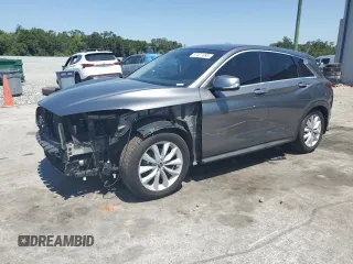 2019 Infiniti QX50 Pure z VIN 3PCAJ5M37KF126282, wystawiony jako Copart lot #57471895 z przebiegiem 99 353 mil mil oraz Szkoda całkowita • Salvage title. Historia ofert i sprzedaży dostępna na DreamBid. Obrazek 1.