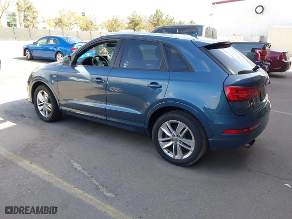 2018 Audi Q3 Premium with VIN WA1BCCFS0JR004485, listed as a IAAI auction lot 41944754 with 63,177 mi miles. Bid and sale history available at carsss.com. Image 3.
