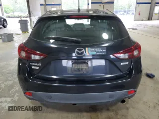2015 Mazda 3 i Touring with VIN 3MZBM1L79FM209221, listed as a Copart auction lot 53298555 with 96,172 mi miles and Salvage Title. Bid and sale history available at carsss.com. Image 6.