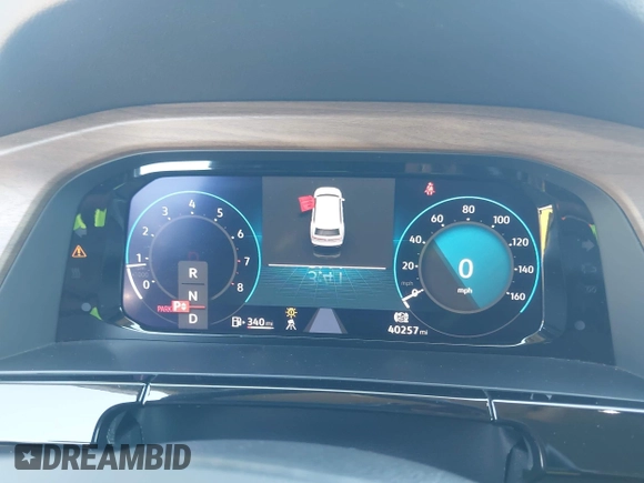 2024 Volkswagen Atlas SE with VIN 1V2HR2CA9RC531636, listed as a IAAI auction lot 42757784 with 40,257 mi miles and . Bid and sale history available at DreamBid. Image 7.