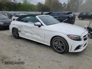 2019 Mercedes-Benz C 300 with VIN WDDWK8EB4KF837823, listed as a Copart auction lot 50617944 with 55,625 mi miles and Salvage title. Bid and sale history available at DreamBid. Image 4.