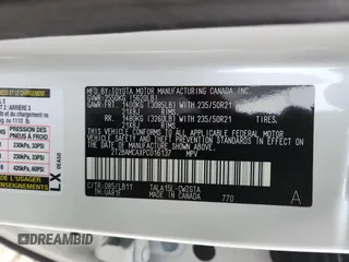 2023 Lexus RX 350 с VIN 2T2BAMCAXPC016137, выставлен на аукционе Copart как лот 60814235 с пробегом 25 910 миль миль и Списание • Salvage title. История ставок и продаж доступна на DreamBid. Изображение 12.