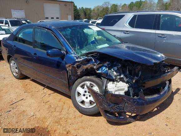 2007 Toyota Corolla CE with VIN 2T1BR30E07C839304, listed as a IAAI auction lot 41874592 with 1 mi miles. Bid and sale history available at carsss.com. Image 1.