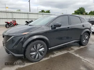 2024 Nissan ARIYA Evolve+ with VIN JN1DF0BB7RM734741, listed as a Copart auction lot 59769095 with 6,259 mi miles and Salvage title. Bid and sale history available at DreamBid. Image 1.