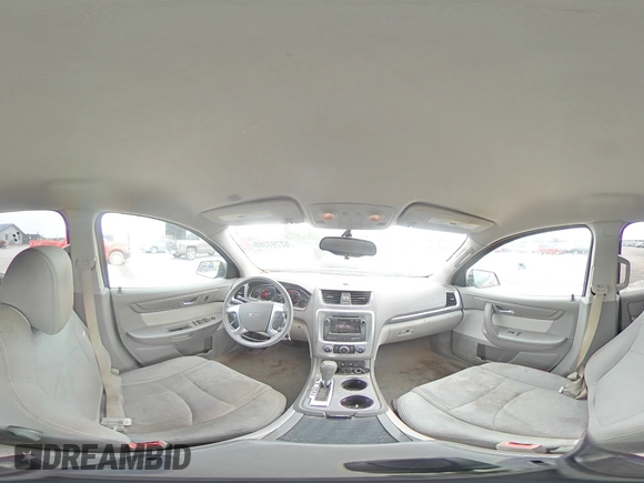 2015 GMC Acadia SLE with VIN 1GKKRNED3FJ223065, listed as a Copart auction lot 57797365 with 195,328 mi miles and Salvage title. Bid and sale history available at DreamBid. Image 15.