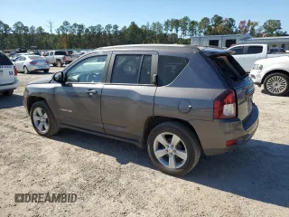 2017 Jeep Compass Sport with VIN 1C4NJCBA2HD147418, listed as a Copart auction lot 76757094 with 125,947 mi miles and Salvage Title. Bid and sale history available at carsss.com. Image 2.