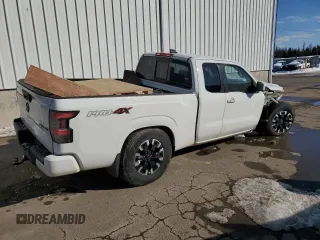 2022 Nissan Frontier S с VIN 1N6ED1CMXNN679765, выставлен на аукционе Copart как лот 45660525 с пробегом 16 825 миль миль и Списание • Salvage title. История ставок и продаж доступна на DreamBid. Изображение 3.