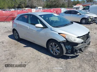 2014 Hyundai Elantra GT with VIN KMHD35LH1EU174324, listed as a IAAI auction lot 41850746 with 160,853 mi miles. Bid and sale history available at carsss.com. Image 1.