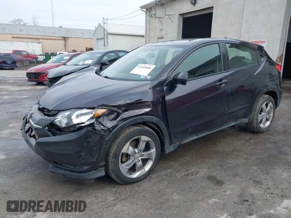 2017 Honda HR-V LX with VIN 3CZRU6H3XHM714198, listed as a IAAI auction lot 41490988 with 122,643 mi miles. Bid and sale history available at carsss.com. Image 21.