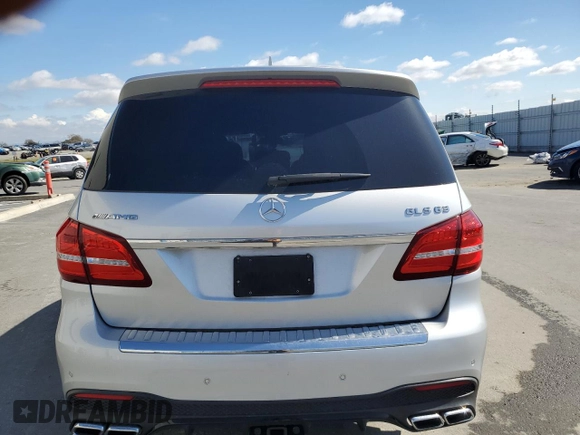 2018 Mercedes-Benz GLS 63 AMG with VIN 4JGDF7FE0JA995124, listed as a Copart auction lot 45733124 with Not Provided miles and . Bid and sale history available at DreamBid. Image 6.