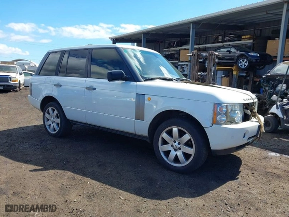 2004 Land Rover Range Rover HSE with VIN SALME114X4A164858, listed as a IAAI auction lot 40304623 with 1 mi miles. Bid and sale history available at carsss.com. Image 1.