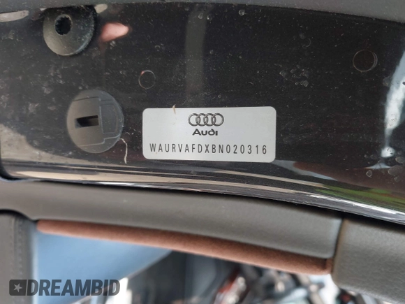 2011 Audi A8 с VIN WAURVAFDXBN020316, выставлен на аукционе IAAI как лот 42297622 с пробегом 156 881 миль миль и . История ставок и продаж доступна на DreamBid. Изображение 9.
