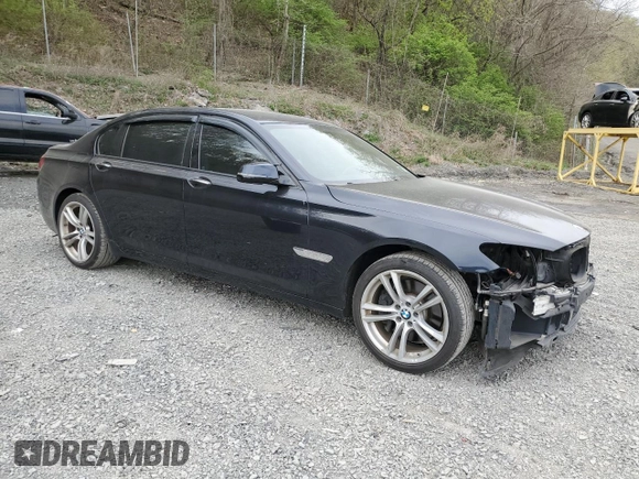 2014 BMW 7 Series ALPINA B7 xDrive with VIN WBAYF8C51ED652985, listed as a Copart auction lot 54299625 with 80,577 mi miles and Salvage Title. Bid and sale history available at DreamBid. Image 4.