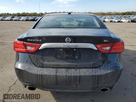 2018 Nissan Maxima SR with VIN 1N4AA6AP5JC368759, listed as a Copart auction lot 42529545 with 52,700 mi miles and Salvage Title. Bid and sale history available at carsss.com. Image 6.