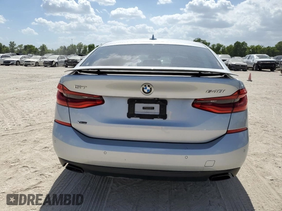 2019 BMW 6 Series 640i xDrive with VIN WBAJV6C56KBK07979, listed as a Copart auction lot 62149624 with 58,200 mi miles and Salvage Title. Bid and sale history available at carsss.com. Image 6.