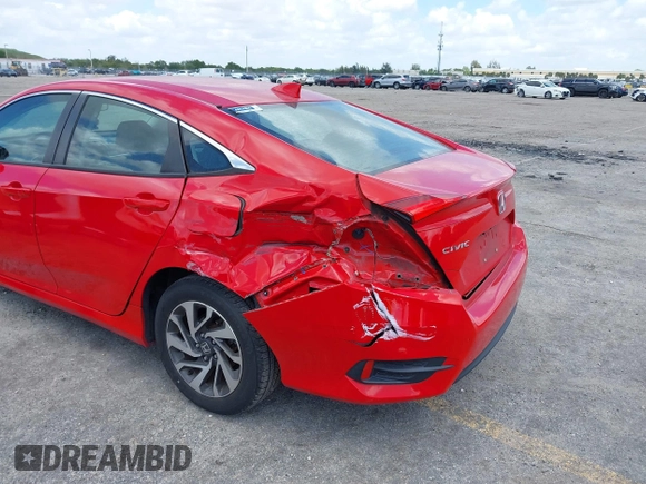2018 Honda Civic EX with VIN 2HGFC2F77JH517540, listed as a IAAI auction lot 42130831 with Not Provided miles and . Bid and sale history available at DreamBid. Image 6.