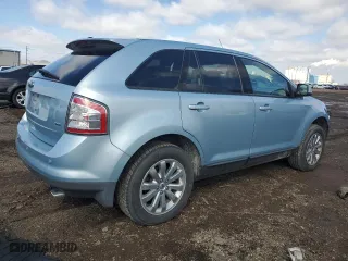 2008 Ford Edge SEL with VIN 2FMDK38C28BB48605, listed as a Copart auction lot 50311405 with 179,387 mi miles and Salvage Title. Bid and sale history available at carsss.com. Image 3.
