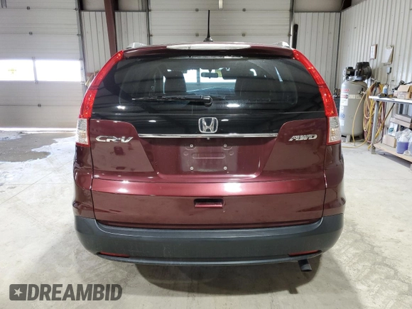 2014 Honda CR-V EX-L with VIN 5J6RM4H78EL027077, listed as a Copart auction lot 52240475 with 67,588 mi miles and Salvage Title. Bid and sale history available at carsss.com. Image 6.