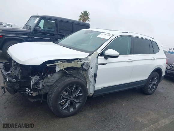2022 Volkswagen Tiguan SE with VIN 3VV3B7AX4NM101169, listed as a IAAI auction lot 41517690 with 31,776 mi miles. Bid and sale history available at carsss.com. Image 15.