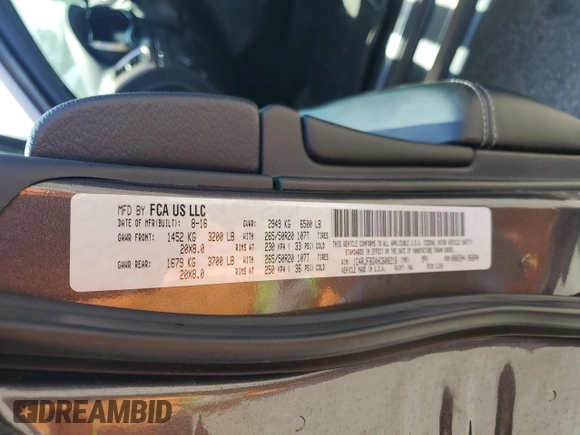 2017 Jeep Grand Cherokee Limited with VIN 1C4RJFBGXHC608216, listed as a Copart auction lot 64508125 with 113,127 mi miles and Clean title. Bid and sale history available at DreamBid. Image 13.