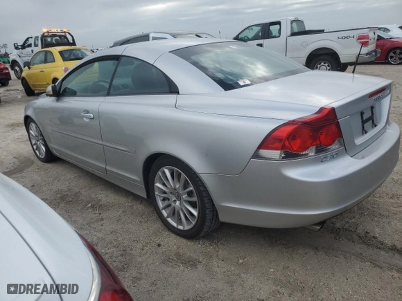 2007 Volvo C70 with VIN YV1MC68247J025693, listed as a Copart auction lot 74004384 with 0 mi miles and Non Repairable. Bid and sale history available at carsss.com. Image 2.