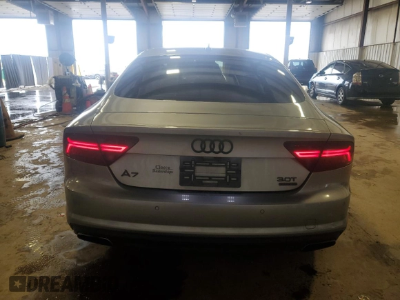 2016 Audi A7 Premium Plus z VIN WAUWGAFCXGN005178, wystawiony jako Copart lot #55498095 z przebiegiem 93 677 mil mil oraz Szkoda całkowita • Salvage title. Historia ofert i sprzedaży dostępna na DreamBid. Obrazek 6.