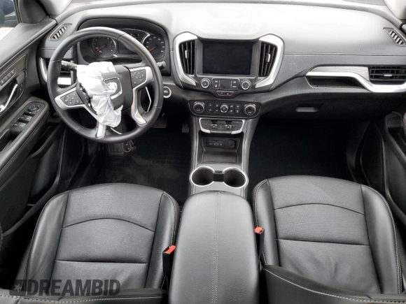 2022 GMC Terrain SLT with VIN 3GKALVEVXNL241463, listed as a Copart auction lot 58688225 with 43,051 mi miles and Salvage title. Bid and sale history available at DreamBid. Image 8.