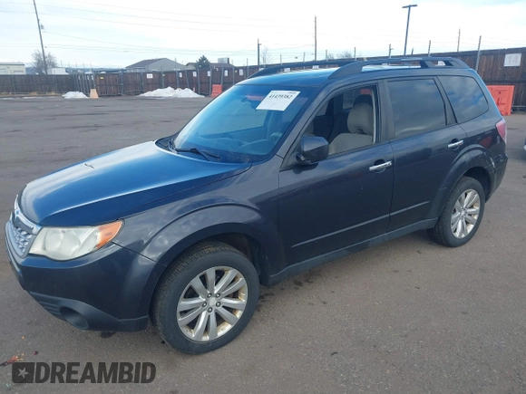 2011 Subaru Forester 2.5X Premium with VIN JF2SHBCC6BH705538, listed as a IAAI auction lot 41439382 with 214,376 mi miles. Bid and sale history available at carsss.com. Image 2.