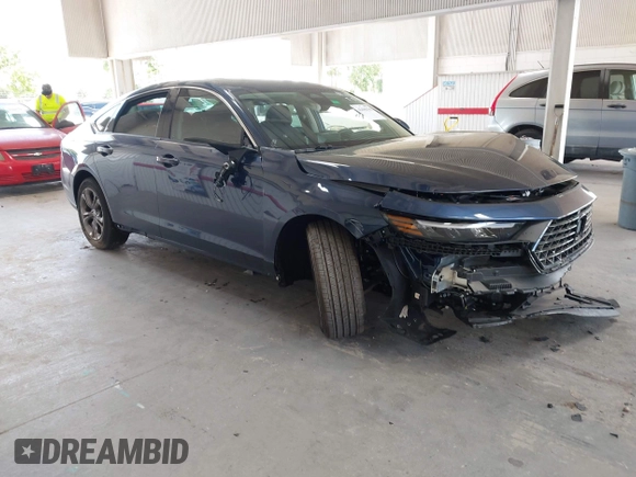 2024 Honda Accord EX with VIN 1HGCY1F39RA027722, listed as a IAAI auction lot 42480196 with 2,748 mi miles and . Bid and sale history available at DreamBid. Image 1.