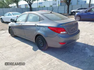 2017 Hyundai Accent SE with VIN KMHCT4AE9HU239892, listed as a IAAI auction lot 42112067 with 145,809 mi miles. Bid and sale history available at carsss.com. Image 3.