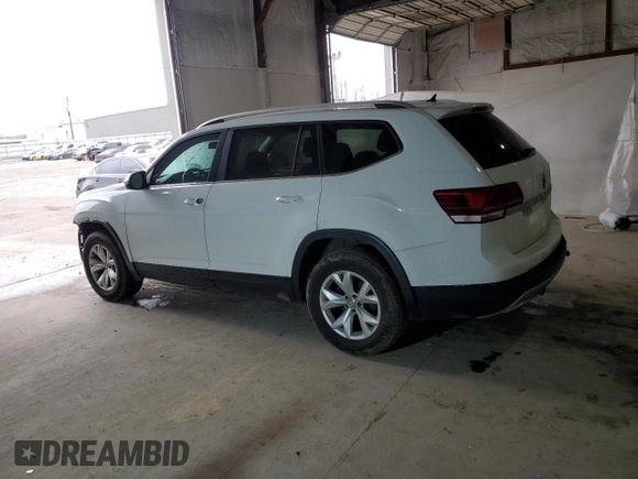 2018 Volkswagen Atlas S z VIN 1V2AP2CA6JC528298, wystawiony jako Copart lot #51115755 z przebiegiem 185 546 mil mil oraz Szkoda całkowita • Salvage title. Historia ofert i sprzedaży dostępna na DreamBid. Obrazek 2.