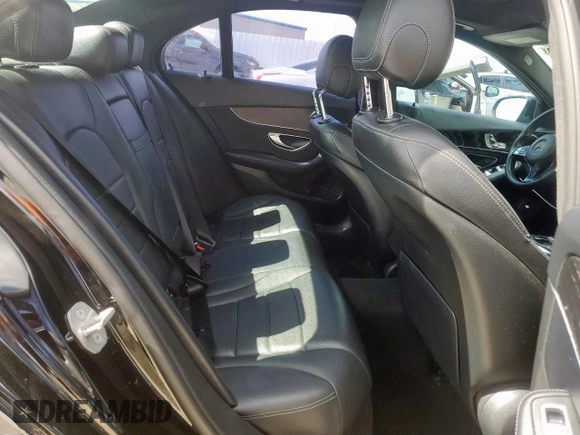 2018 Mercedes-Benz C 300 with VIN WDDWF4JB6JR409171, listed as a Copart auction lot 61441075 with 89,598 mi miles and Clean title. Bid and sale history available at DreamBid. Image 10.