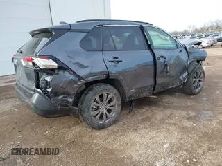 2024 Toyota RAV4 Hybrid XLE Premium with VIN JTMB6RFV8RD151477, listed as a IAAI auction lot 41538619 with 2,294 mi miles. Bid and sale history available at carsss.com. Image 4.