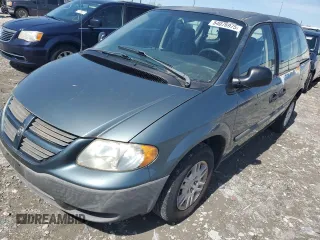 2005 Dodge Caravan SE z VIN 1D4GP25B75B227281, wystawiony jako Copart lot #54076975 z przebiegiem 166 419 mil mil oraz Szkoda całkowita • Salvage title. Historia ofert i sprzedaży dostępna na DreamBid. Obrazek 1.