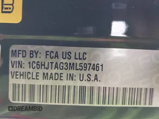 2021 Jeep Gladiator 80th Anniversary с VIN 1C6HJTAG3ML597461, выставлен на аукционе IAAI как лот 42266529 с пробегом 33 863 миль миль и . История ставок и продаж доступна на DreamBid. Изображение 9.