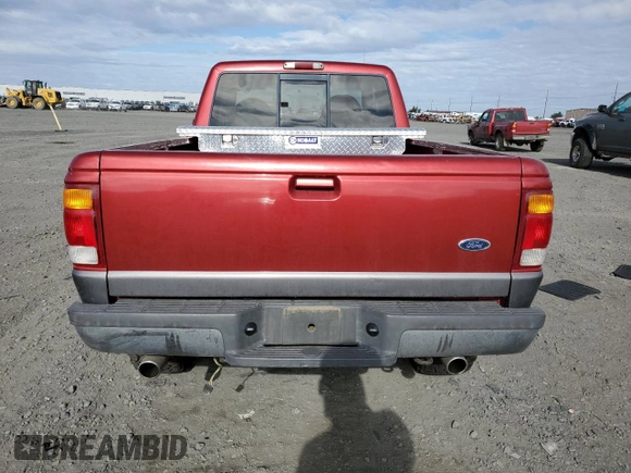 1998 Ford Ranger XL with VIN 1FTZR15X6WPB01133, listed as a Copart auction lot 57138665 with 147,672 mi miles and Salvage title. Bid and sale history available at DreamBid. Image 6.