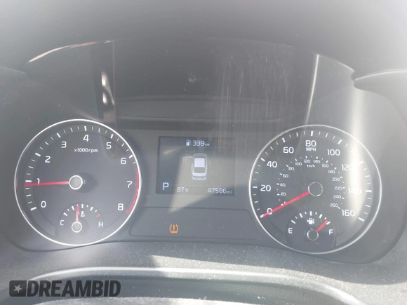 2021 Kia Forte GT-Line with VIN 3KPF34AD3ME416504, listed as a IAAI auction lot 42030382 with 47,586 mi miles and . Bid and sale history available at DreamBid. Image 7.