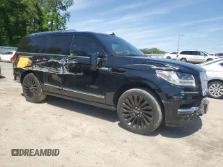 2018 Lincoln Navigator Reserve with VIN 5LMJJ2LTXJEL10513, listed as a Copart auction lot 56628105 with 64,799 mi miles and Salvage title. Bid and sale history available at DreamBid. Image 4.