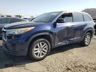 2015 Toyota Highlander LE z VIN 5TDZARFH1FS015053, wystawiony jako Copart lot #58525915 z przebiegiem 182 304 mil mil oraz Szkoda całkowita • Salvage title. Historia ofert i sprzedaży dostępna na DreamBid. Obrazek 1.