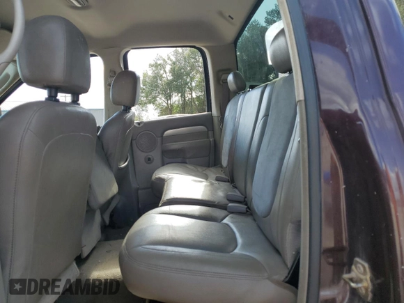 2005 Dodge Ram 2500 SLT with VIN 3D7KR28C65G708240, listed as a Copart auction lot 44208785 with 0 mi miles and Salvage Title. Bid and sale history available at carsss.com. Image 10.
