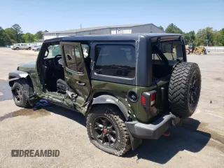 2021 Jeep Wrangler Unlimited Sport z VIN 1C4HJXDG3MW664439, wystawiony jako Copart lot #52171635 z przebiegiem Nie podano mil oraz Szkoda całkowita • Salvage title. Historia ofert i sprzedaży dostępna na DreamBid. Obrazek 2.