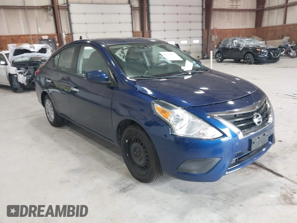 2018 Nissan Versa SV with VIN 3N1CN7AP5JL811481, listed as a IAAI auction lot 42135975 with 126,160 mi miles. Bid and sale history available at carsss.com. Image 1.