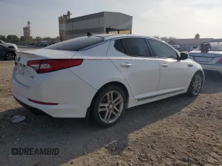 2013 Kia Optima SX with VIN 5XXGR4A68DG144821, listed as a Copart auction lot 61248385 with 143,043 mi miles and Clean title. Bid and sale history available at DreamBid. Image 3.