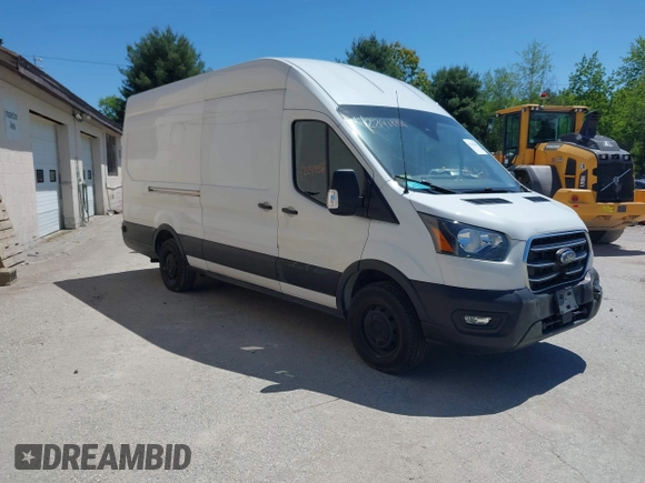 2020 Ford Transit Cargo with VIN 1FTBW3X86LKA66775, listed as a IAAI auction lot 42241856 with 66,985 mi miles and . Bid and sale history available at DreamBid. Image 1.