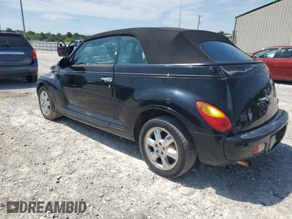 2005 Chrysler PT Cruiser Touring with VIN 3C3EY55E35T344288, listed as a Copart auction lot 67940814 with Not Provided miles and Salvage Title. Bid and sale history available at DreamBid. Image 2.