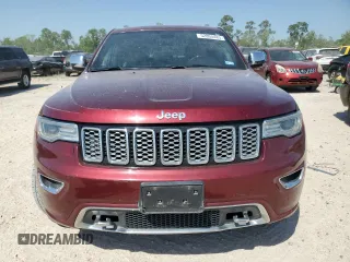 2018 Jeep Grand Cherokee High Altitude with VIN 1C4RJECG8JC172495, listed as a Copart auction lot 52805485 with 56,769 mi miles and Clean title. Bid and sale history available at DreamBid. Image 5.