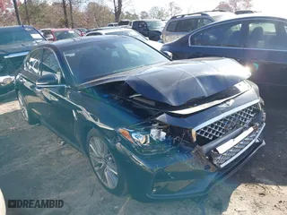 2020 Genesis G70 2.0T with VIN KMTG64LA3LU062290, listed as a IAAI auction lot 41004144 with 68,110 mi miles. Bid and sale history available at carsss.com. Image 1.